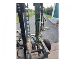 Überzeilen Geräteträger mit Stockbürste