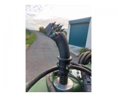 Überzeilen Geräteträger mit Stockbürste