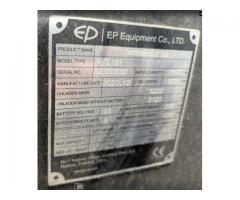 EP  Elektro-Gabelstapler EFL181 – 4800 mm Triplex-Freihub-Mast, 1,8 Tonnen Tragkraft