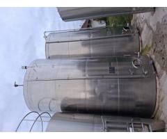 2x Edelstahltank 25.000l