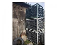 Weinflasche 0,75L Glasflasche Burgund Schrauber