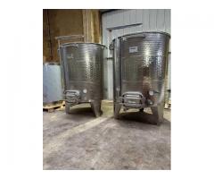 20-HL-Edelstahltank mit Schwimmdeckel und Kühlband