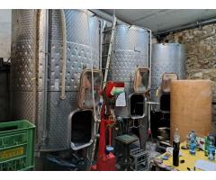 Rotwein-Maischetank