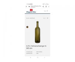 750ml Weinflasche