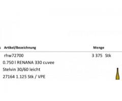 Rheinweinflaschen 0,75l