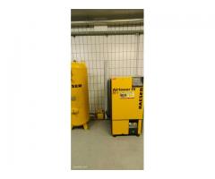 Rinser, Foliermaschine und Kompressor