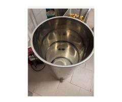 Saftfass Edelstahl 65 L